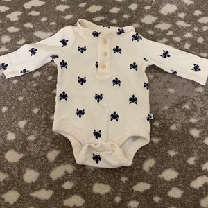 Baby Gap Henley onesie 0-3 Months